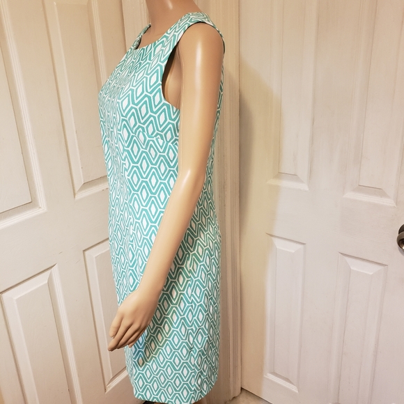 NEW! Mario Serrani Sleeveless Shift Dress- 8 - Picture 7 of 13